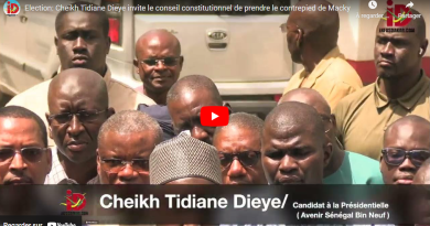 Election: Cheikh Tidiane Dieye invite le conseil constitutionnel de prendre le contrepied de Macky