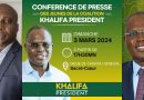 POLITIQUE : Les jeunes de la coalition  Khalifa  Président  exigent le départ de Macky Sall dès le 2 Avril