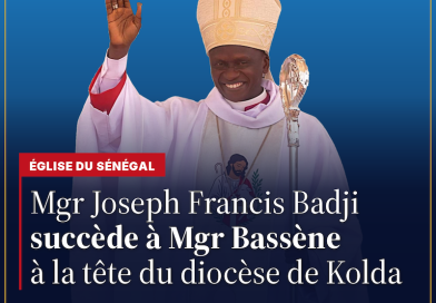Mgr Joseph Francis Badji succède à Mgr Bassène à la tête du diocèse de Kolda